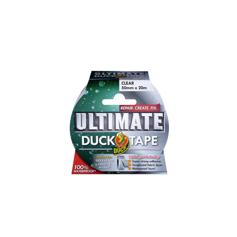 Duck Tape Ultimate Duck Tape Clear 50mm x 20m