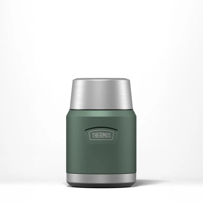 Thermos Icon Series Food Flask 470ml Rock Cap Green