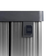 Curver Verto Recycle Bin Metallic Grey 54L
