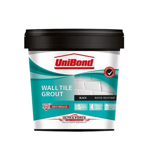 UniBond Ultraforce Wall Tile Grout 1.38kg Black