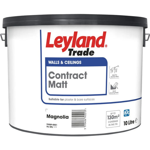 Leyland Trade Contract Matt 10L Magnolia
