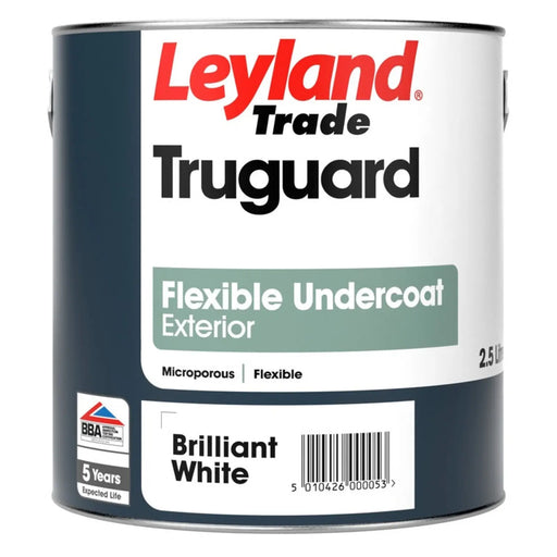 Leyland Trade Flexible Undercoat Exterior 2.5L Brilliant White
