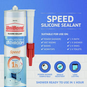 UniBond Bathroom Speed Sealant White