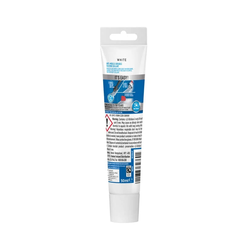 UniBond Anti Mould Tube 50ml White