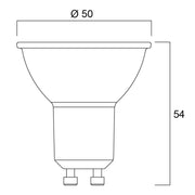 Sylvania LED Bulb GU10 Cool White B Rated 2.2w 345l