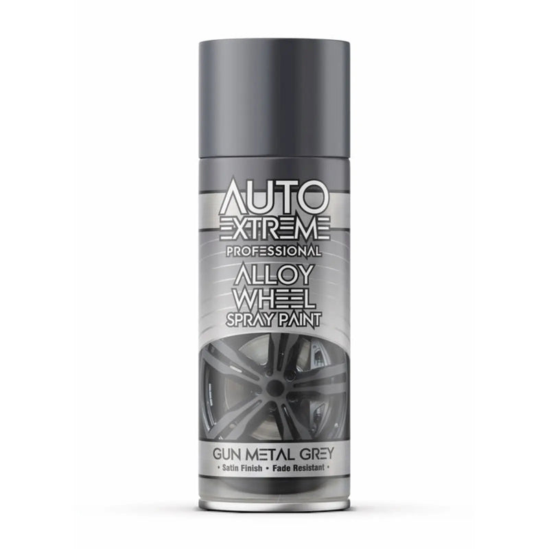 Ax Alloy Wheel Spray Paint 500ml Gun Metal Grey