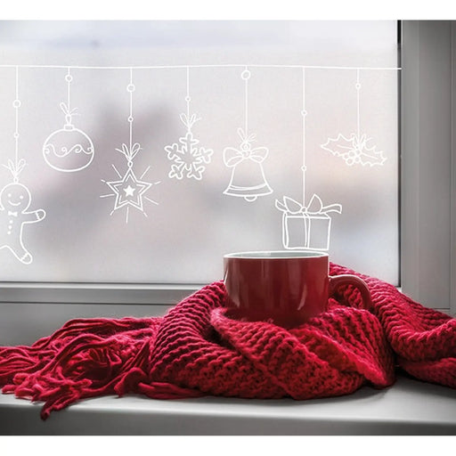 Stax d-c-fix® Window Border 20cm x 1.5m Winter Garland