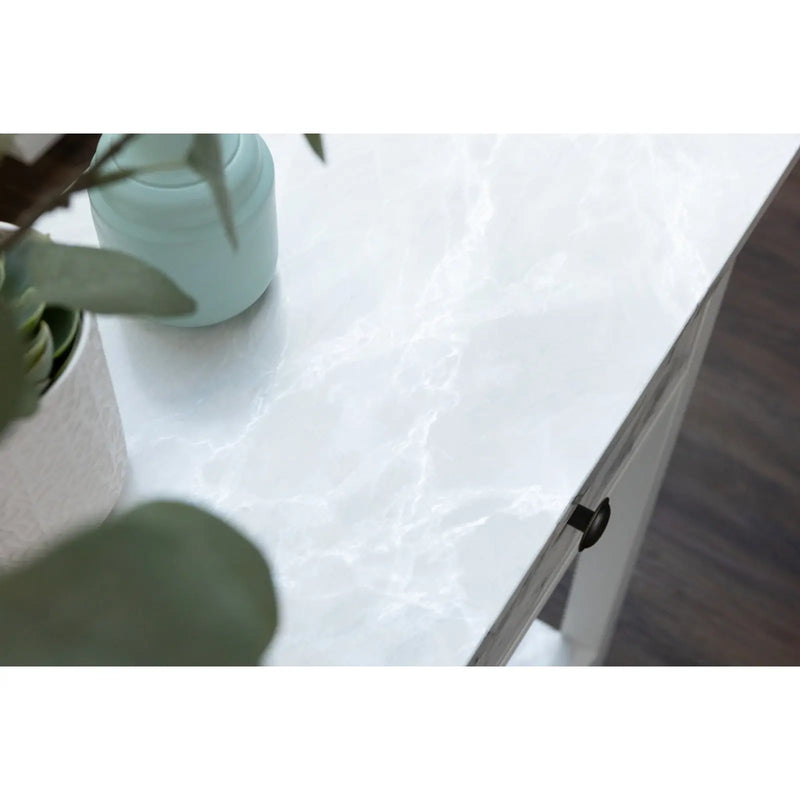Stax d-c-fix® Self Adhesive Film - Marble Cortes Silver 67.5cm x 2m