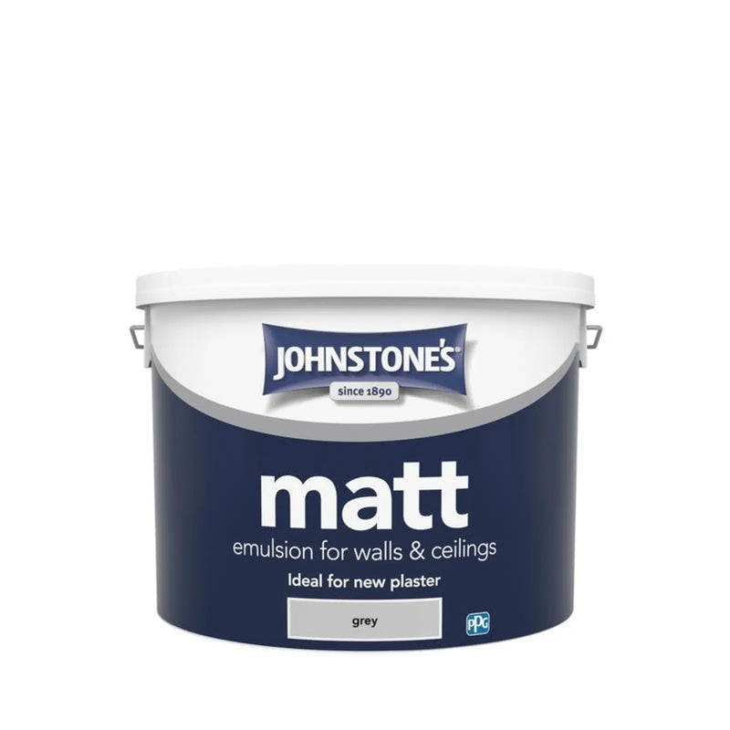 Johnstone's Wall & Ceiling Matt 10L Grey