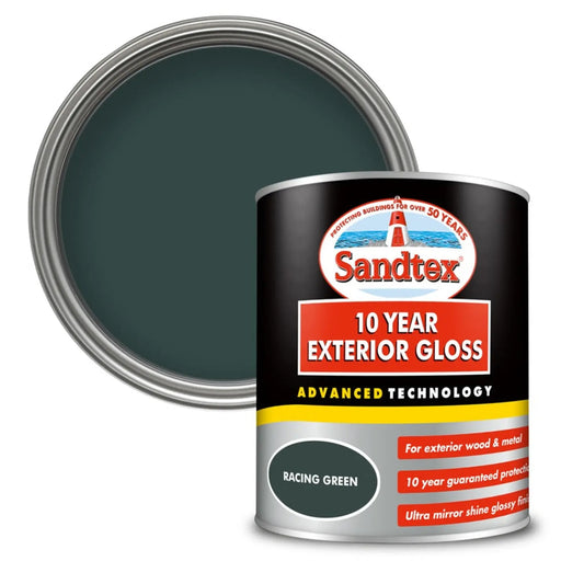 Sandtex 10 Year Exterior Gloss 750ml Racing Green
