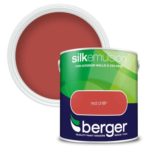 Berger Silk Emulsion 2.5L Red Chilli
