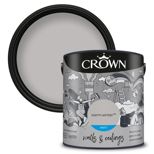 Crown Walls & Ceilings Matt 2.5L Warm Winter