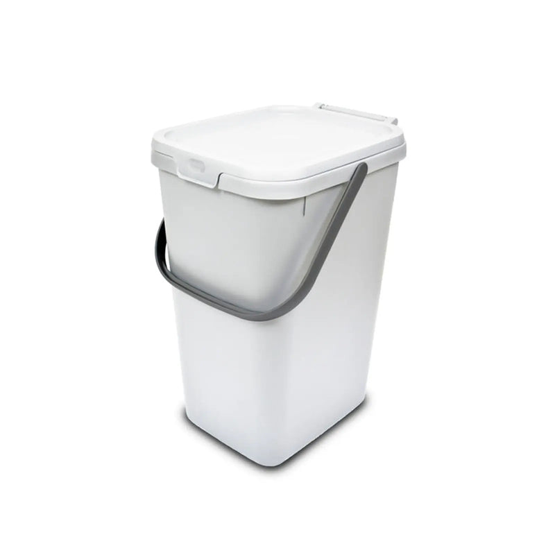 Addis 18L Caddy White & Metallic
