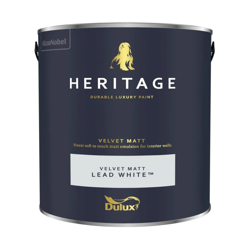 Dulux Heritage Matt 2.5L Lead White
