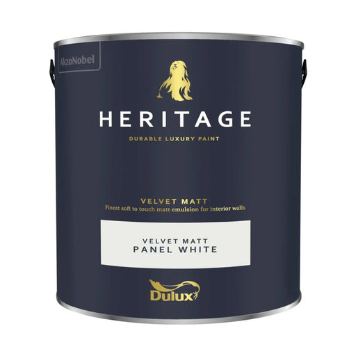 Dulux Heritage Matt 2.5L Panel White