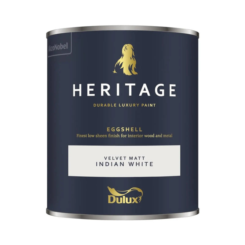 Dulux Heritage Eggshell 750ml Indian White