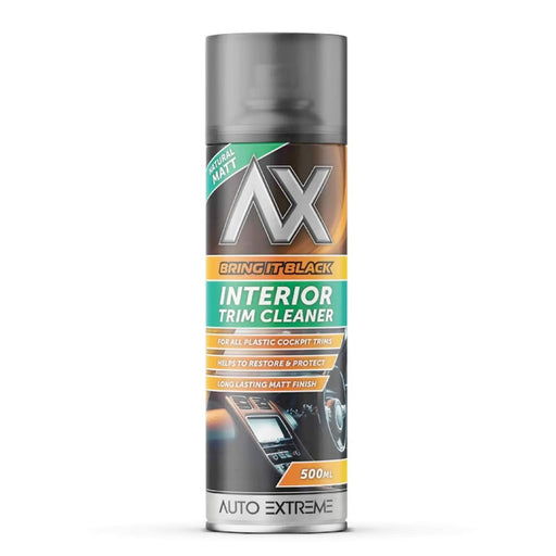 Ax Bring It Black Interior Trim Cleaner 500ml Natural Matt