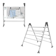 Stax Black  Decker Over Bath Extending Airer Grey