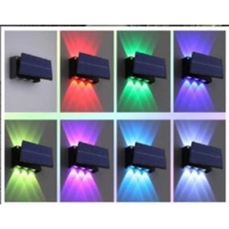 Extrastar LED Solar 4 Way Wall Lamp
