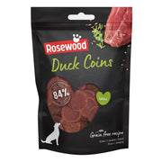 ROSEWOOD Duck Coins Dog Treats 100g