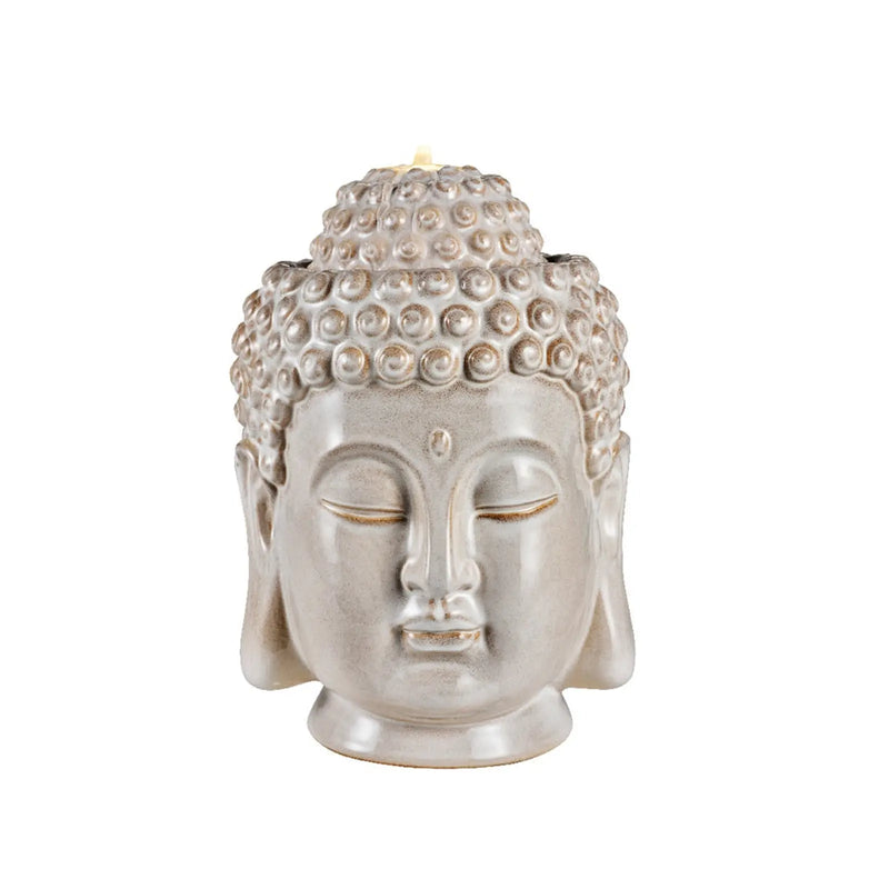 Kaemingk Fountain Buddha Head Off White