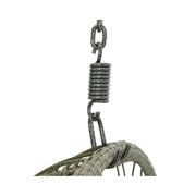Kaemingk Corsica Wicker Egg Chair 95cm Grey
