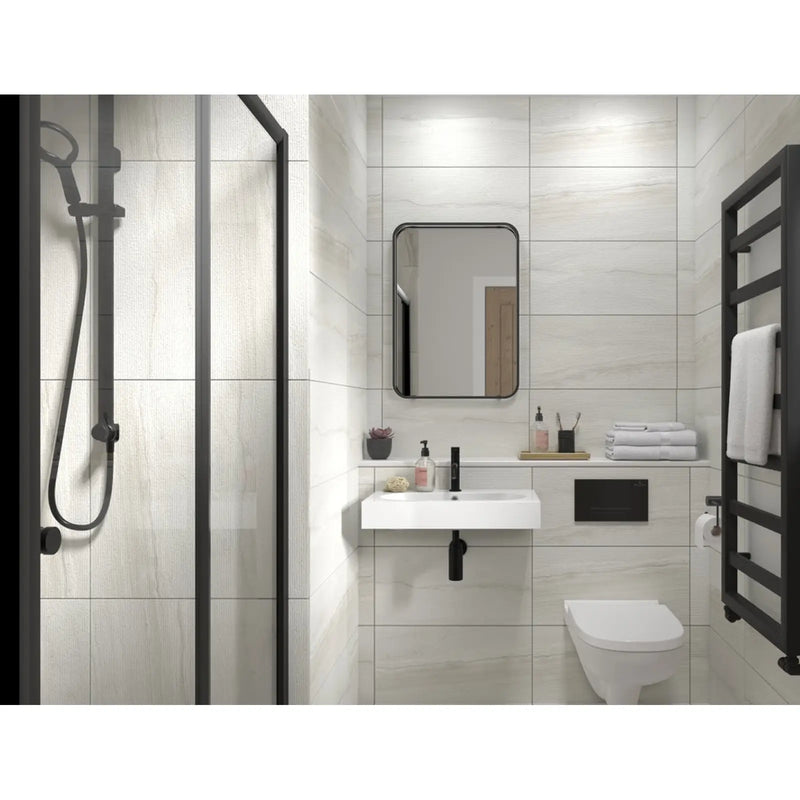 Johnson Tiles Haven Sand Rockfall Ceramic Wall Tile 0.9m2