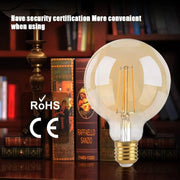 Extrastar 4w Ed LED Filament Lamp Warm Pack 2