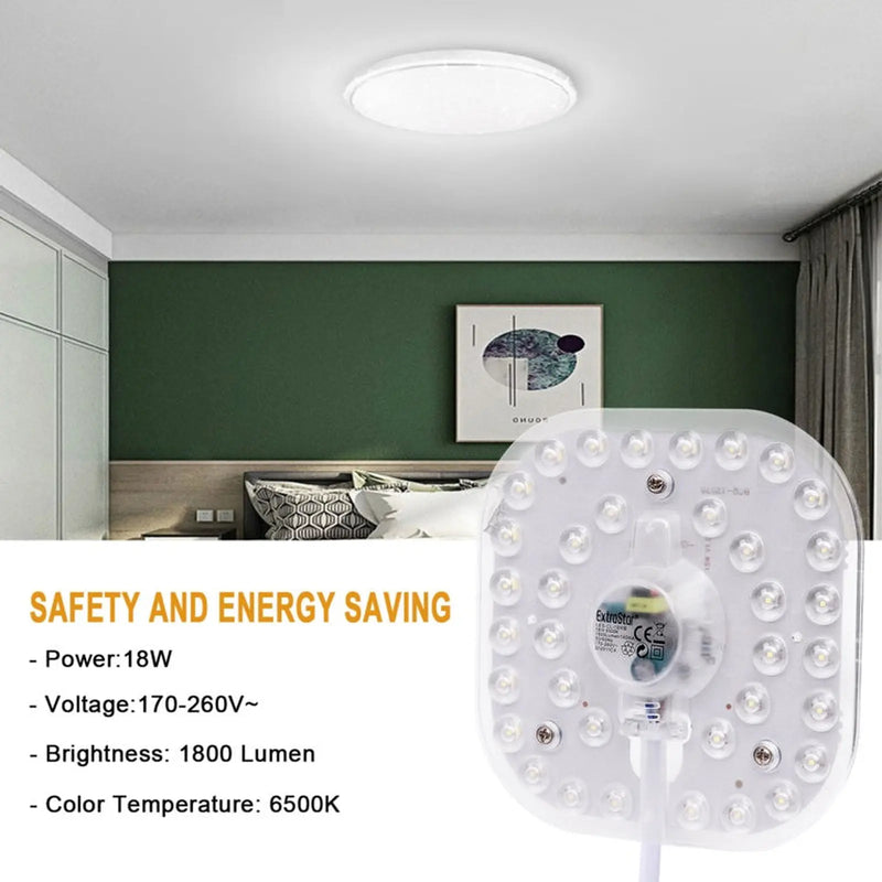 Extrastar Ceiling Light Module 2 D Fitting 18w