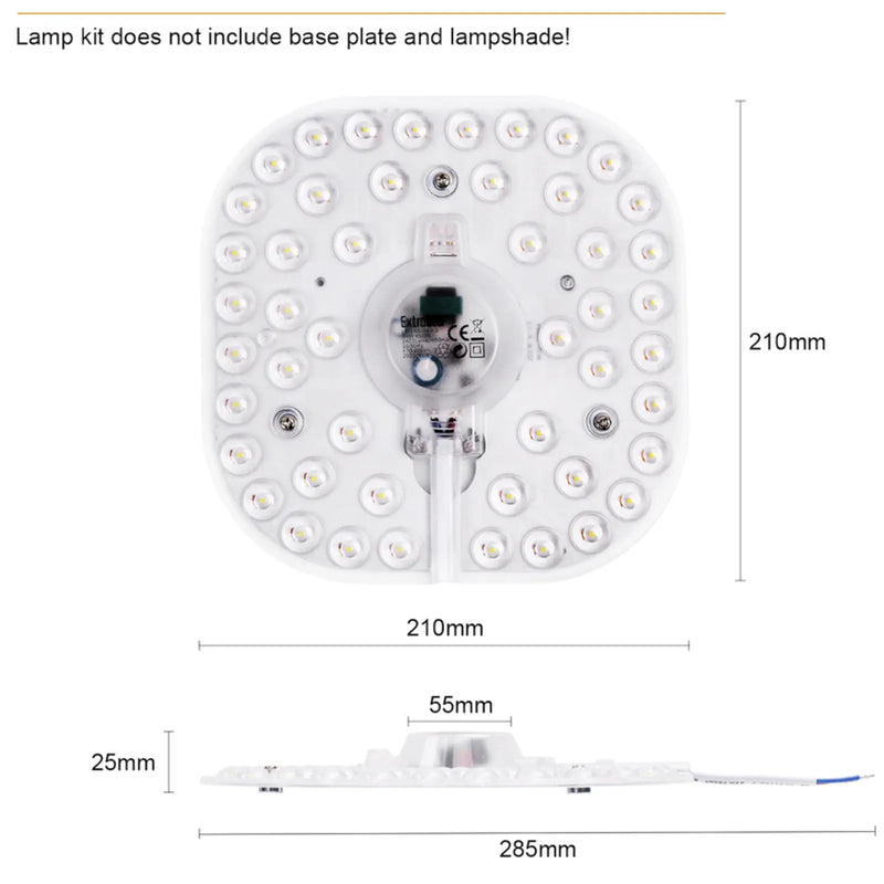 Extrastar Ceiling Light Module 2 D Fitting 32w