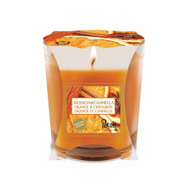 Price's Candles Petali Medium Candle Jar Orange & Cinnamon