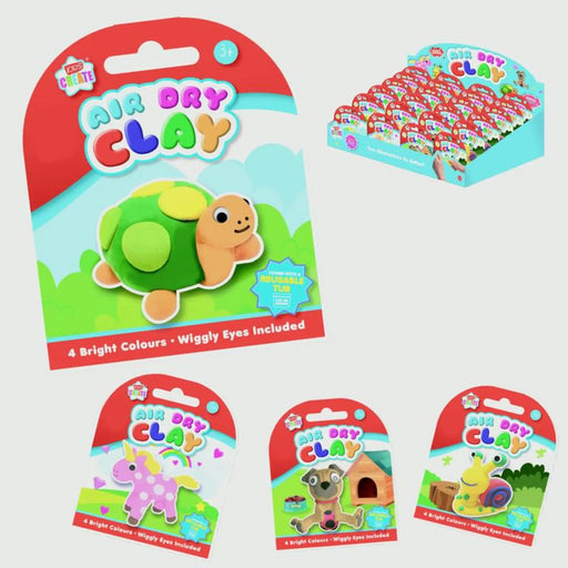 Stax I G Design Air Dry Clay Assorted