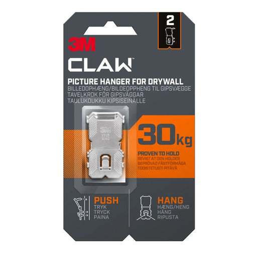 Stax 3M Drywall Picture Hanger 30kg Pack 2