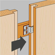 Simpson Strong Tie Cladding Clip 2mm Pack 100