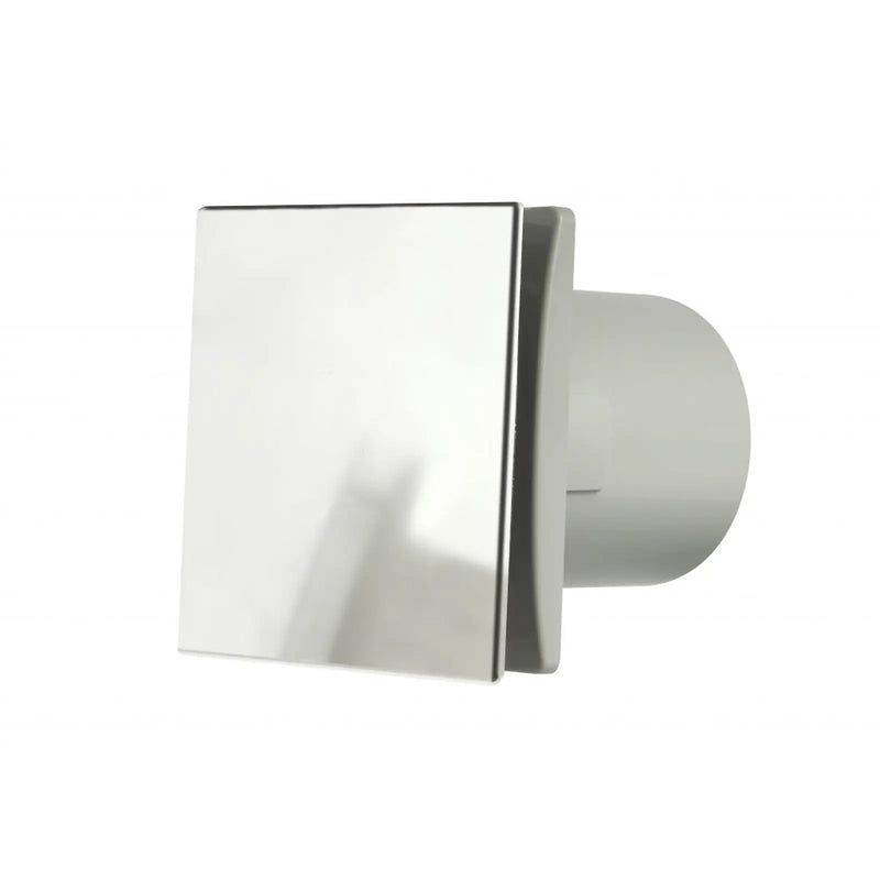 Manrose Tile Fan Adjustable Timer Chrome