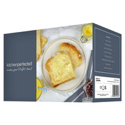 Kitchen Perfected Extra Wide 2 Slice Toaster White