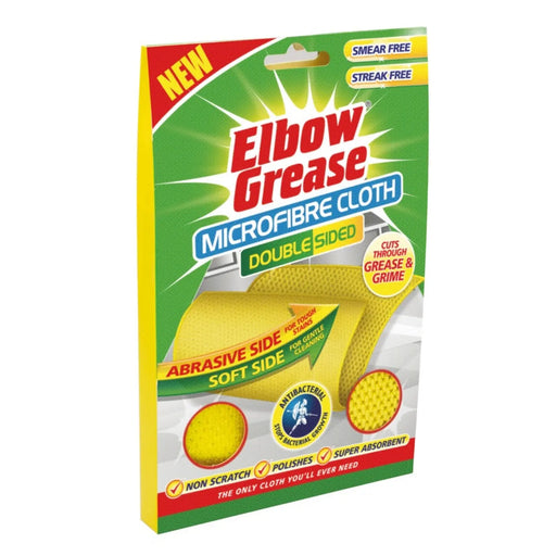 Elbow Grease Double Sided Microfibre Cloth Single