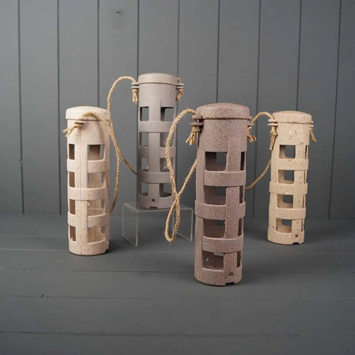 Earthy Sustainable Suet Ball Feeder Straw