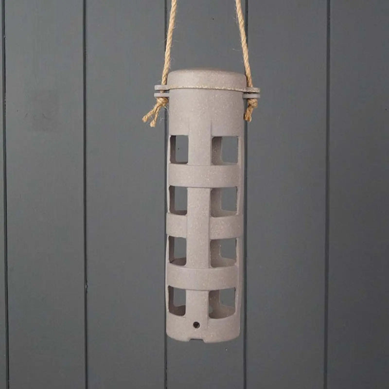 Earthy Sustainable Suet Ball Feeder Straw