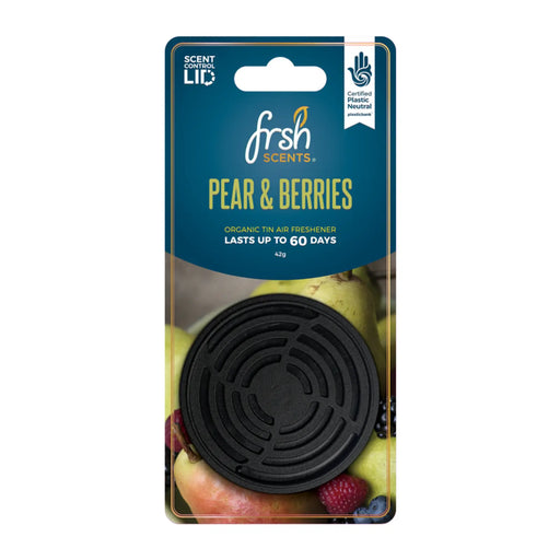 JRP Fresh Tin Air Freshener Carded Pear & Berries