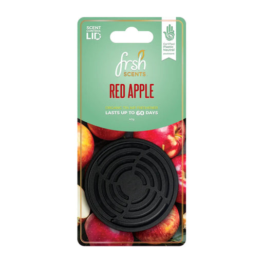 JRP Fresh Tin Air Freshener Carded Red Apple