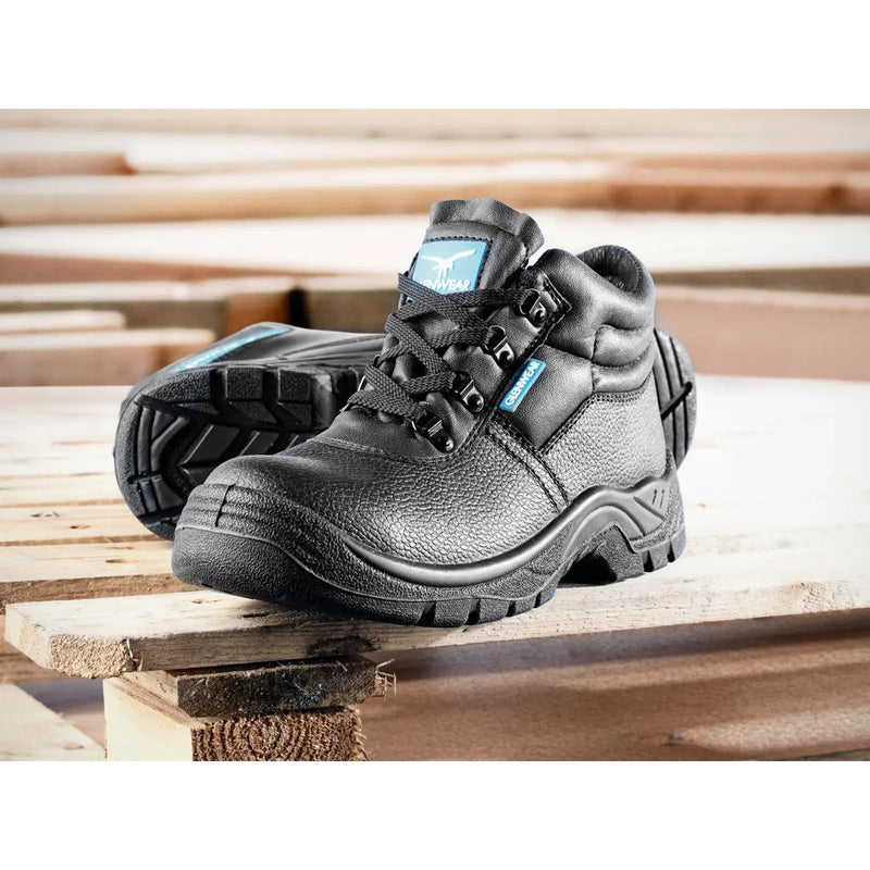Glenwear Morton Black Safety Chukka Boot Size 6