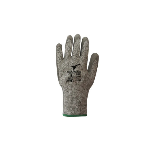 Glenwear Pu Glove Cut Level 5 9 - Large