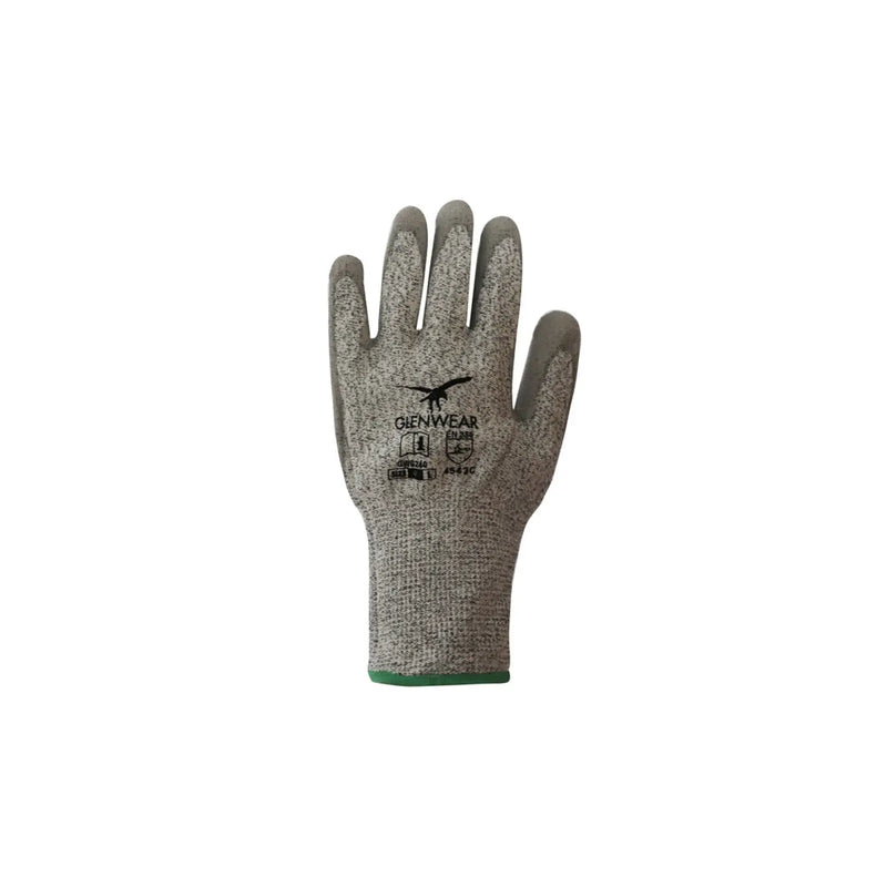 Glenwear Pu Glove Cut Level 5 9 - Large