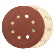 Abracs Hook & Loop Disc Pack 10 125mm x 120 Grit