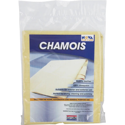 Granville Chemicals Premium Genuine Chamois Leather 4 Sq Ft Ex. Large