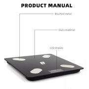 Extrastar Bathroom Digital Scale Black