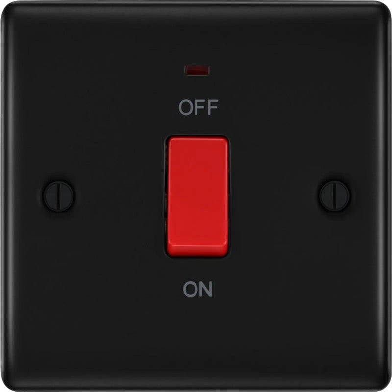 BG Square Cooker Control Unit 45a Matt Black