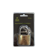 Stax Owler & Banks Brass Coated Padlock 50mm