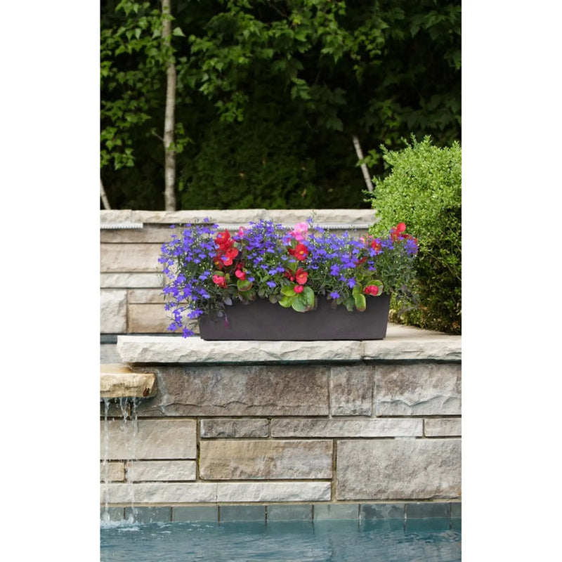 Primeur Sonata Trough Slate 15cm